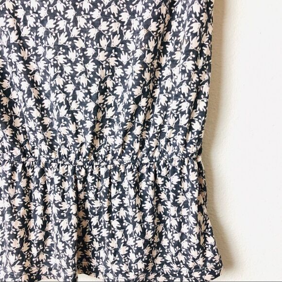 NWOT French Connection Birds Eye Print Lace Top - Picture 4 of 7